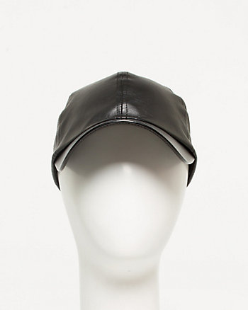 Leather-like Cap