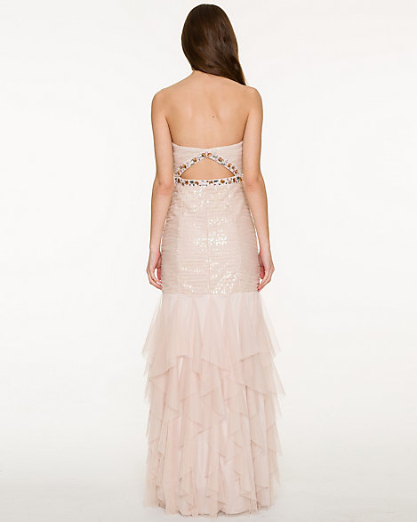 sleeveless mermaid gown