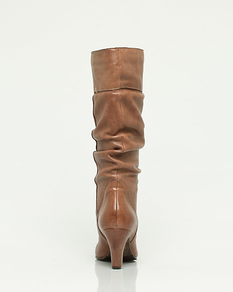 asos almond premium leather boots