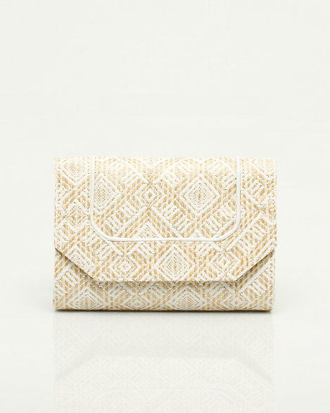 basket weave clutch