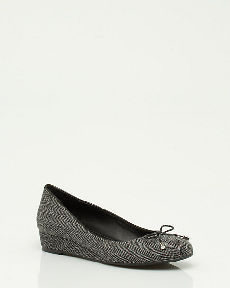 wedge ballerinas