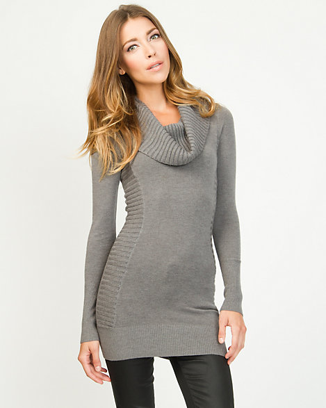 LE CHÂTEAU: Knit Cowl Neck Sweater