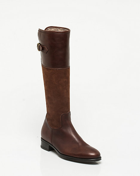 tan suede riding boots