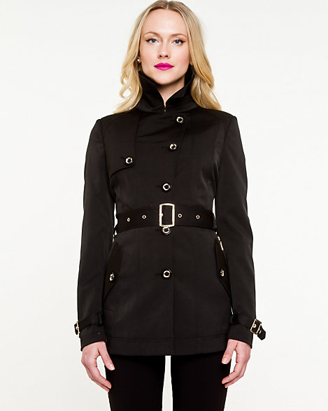 Woven Single Breasted Trench Coat | LE CHÂTEAU