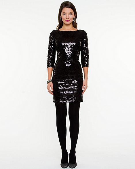 le chateau sequin dress