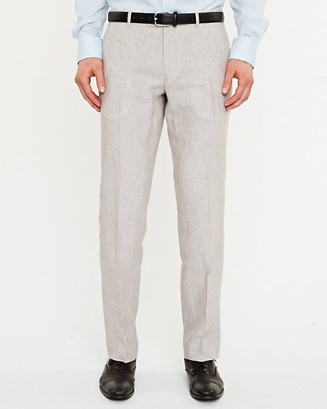 Linen Straight Leg Pant | LE CHÂTEAU