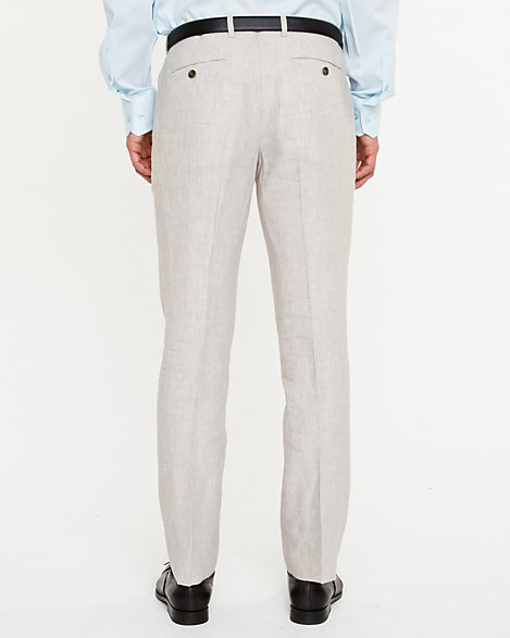 Linen Straight Leg Pant | LE CHÂTEAU