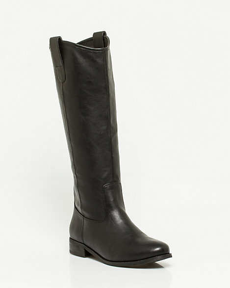men faux leather boots
