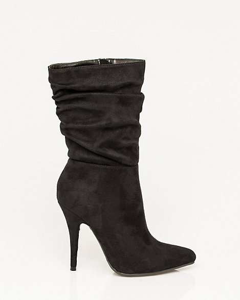 Le Château: Suede-Like Pointy Toe Boot