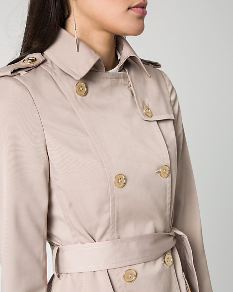 Le Château: Double Breasted Trench Coat