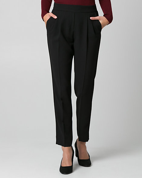 slim leg pant suit