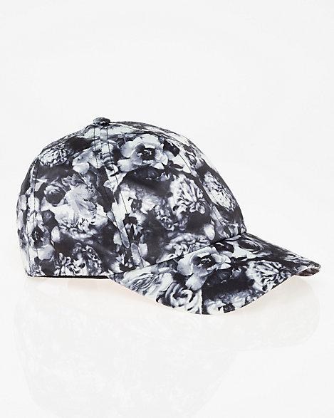 floral print baseball hat