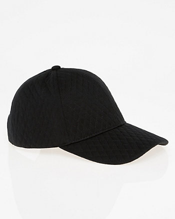 Womens quilted baseball cap as seen on tv