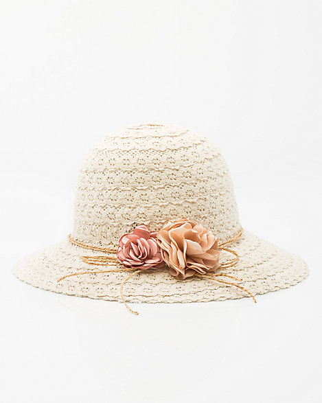 lace cloche hat