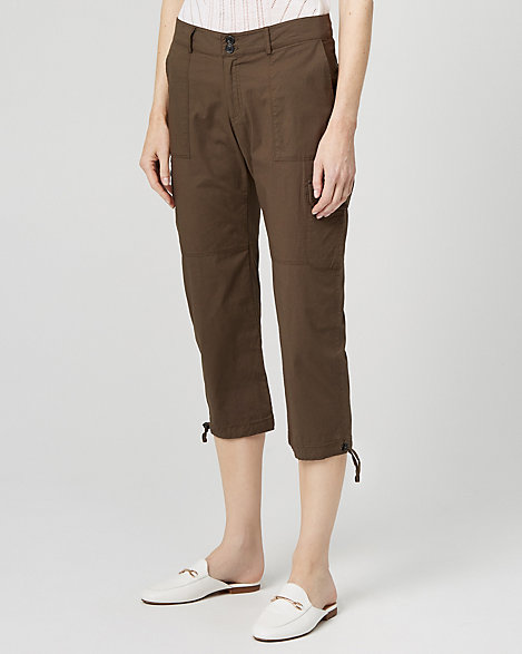 poplin cargo pants