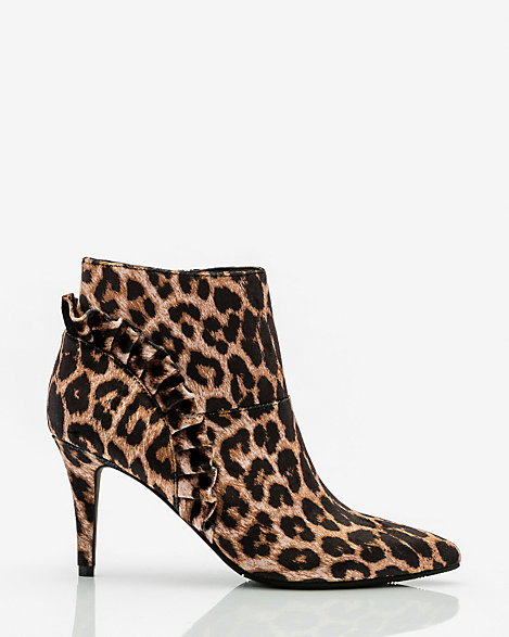 leopard print ankle boots next