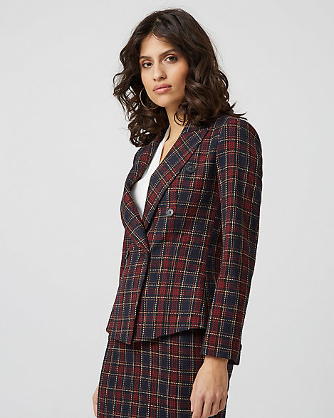 next tartan blazer