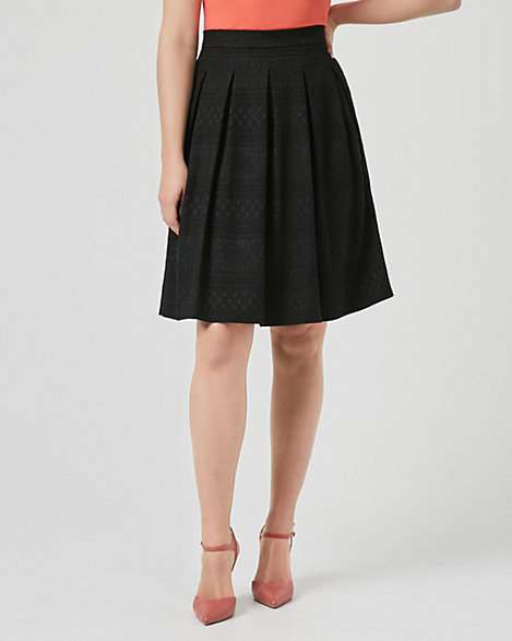 lace a line skirt