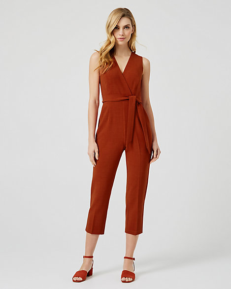 slim leg jumpsuit