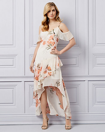 long floral dress canada