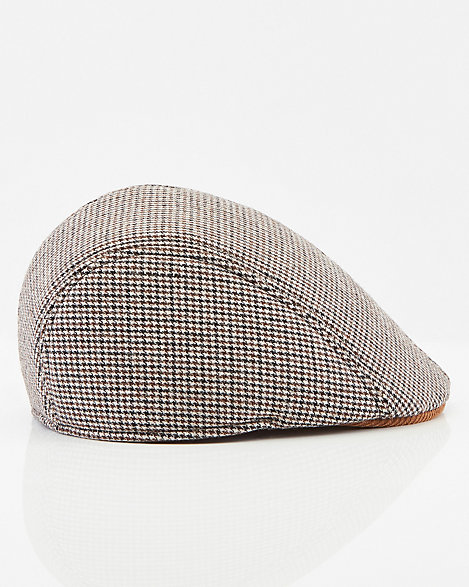 houndstooth ivy cap