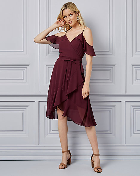 cold shoulder dress canada