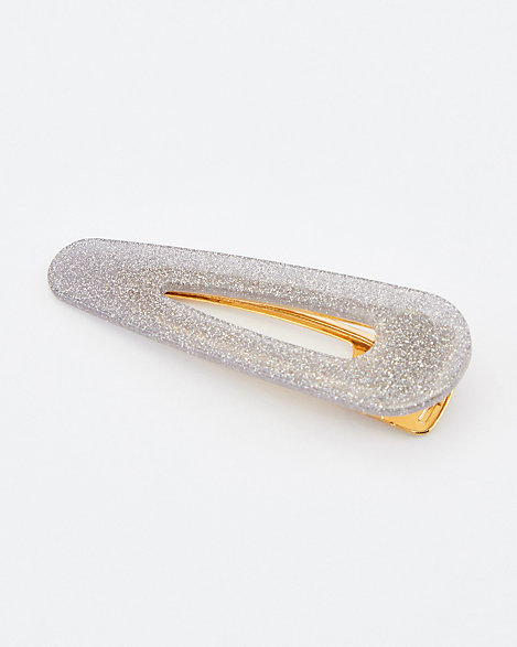Set Of Two Glitter Hair Clips Le Chateau