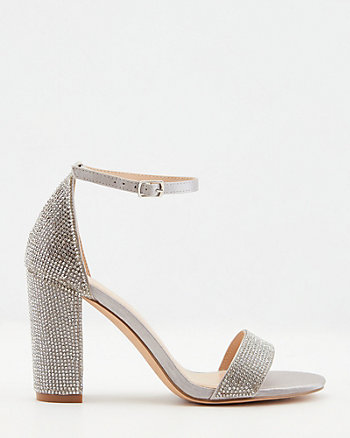 Sandals | Block Heels | Glitter Pump 