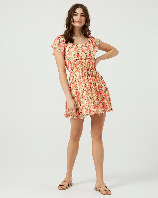 le chateau floral dress