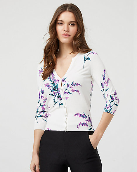 floral cardigan canada