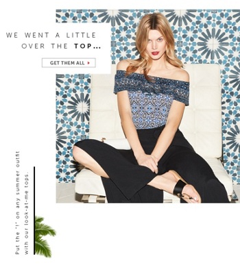 le chateau women's clothing