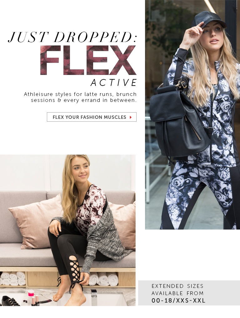 Shop the FLEX ACTIVE Collection